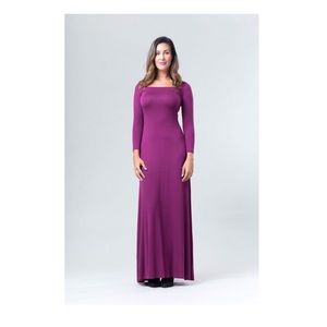 Larisa Dress - Claret